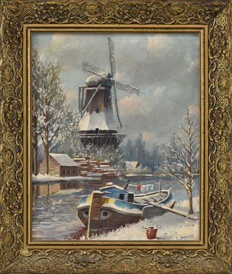 Lot 215 - J. V. HECKESON; mid 20th century oil on board,...