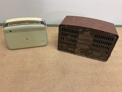 Lot 53 - A Melody Maker model 501UL bakelite radio,...