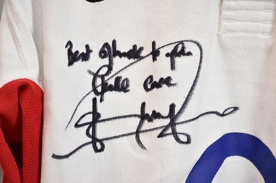 Lot 5289 - JONNY WILKINSON; a signed 2003 England rugby...