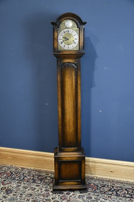 Lot 6450 - An early 20th century oak cased eight day...