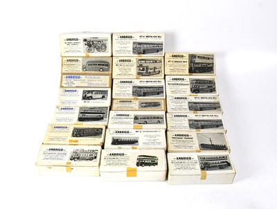 Lot 280 - AMBRICO; twenty road transport model kits of...