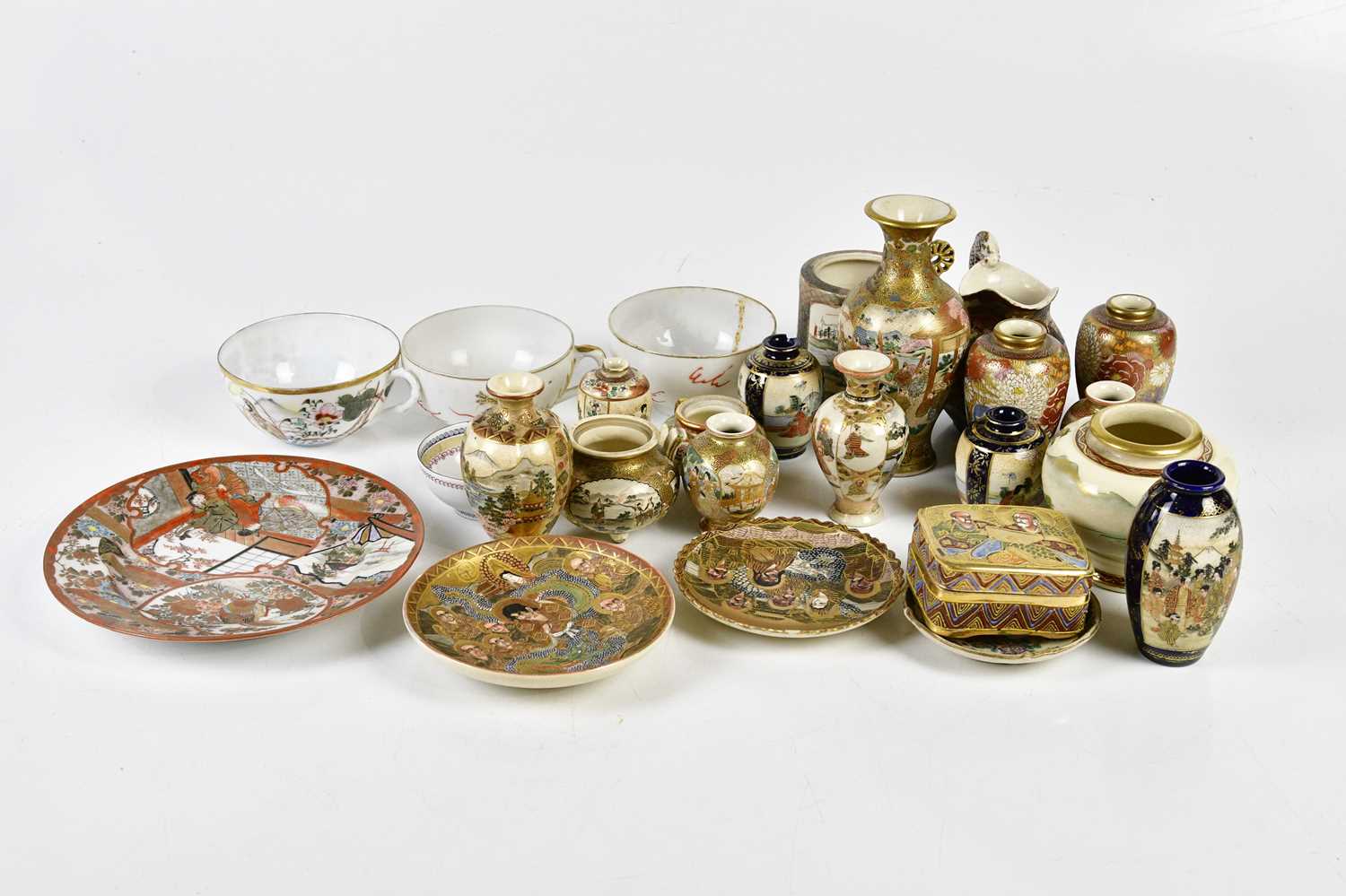 Lot 5305 SATSUMA; a collection of Meiji period and