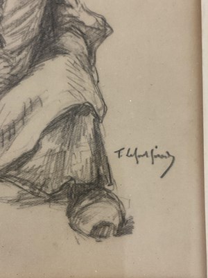Lot 300 - FERNAND LE GOUT-GÉRARD (1854-1924); pencil...