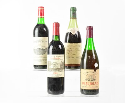 Lot 189 - RED WINE; a bottle of Château de Marbuzet...