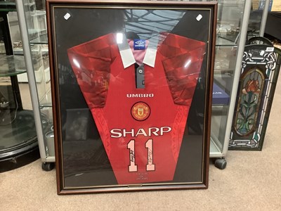 Lot 5220 - MANCHESTER UNITED INTEREST; an autographed...