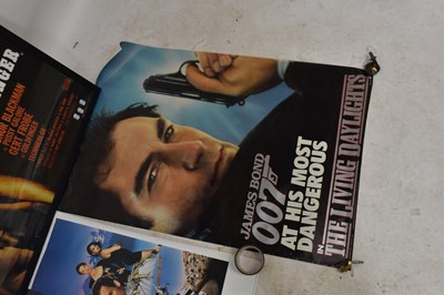 Lot 896 - Two James Bond quad posters to include...