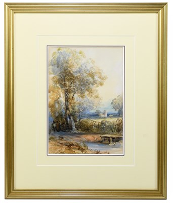 Lot 361 - THOMAS COLMAN DIBDIN (1810-1893); watercolour,...