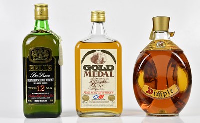 Lot 4040 - WHISKY; single bottle Gold Medal Fine Scotch...