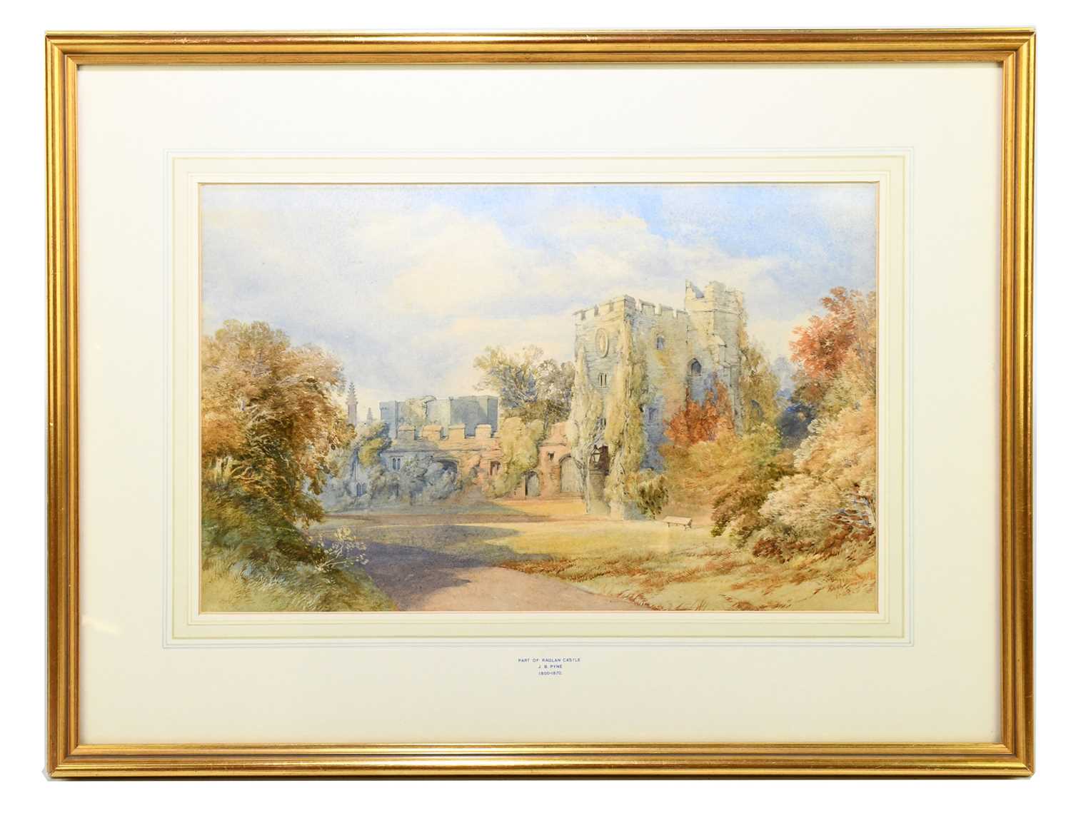 Lot 352 - JAMES BAKER PYNE (1800-1870); watercolour,