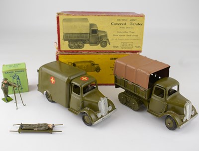 Lot 425 - W. BRITAIN (BRITAINS); two boxed diecast...