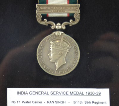 Lot 362 - A WWII India General Service Medal