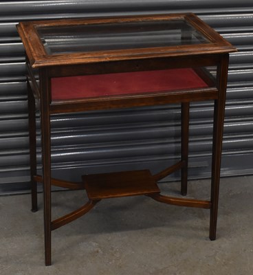 Lot 28 - An Edwardian mahogany and satinwood...