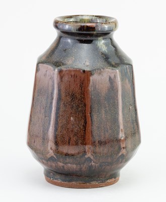 Lot 280 - MIKE DODD (born 1943); a faceted stoneware...