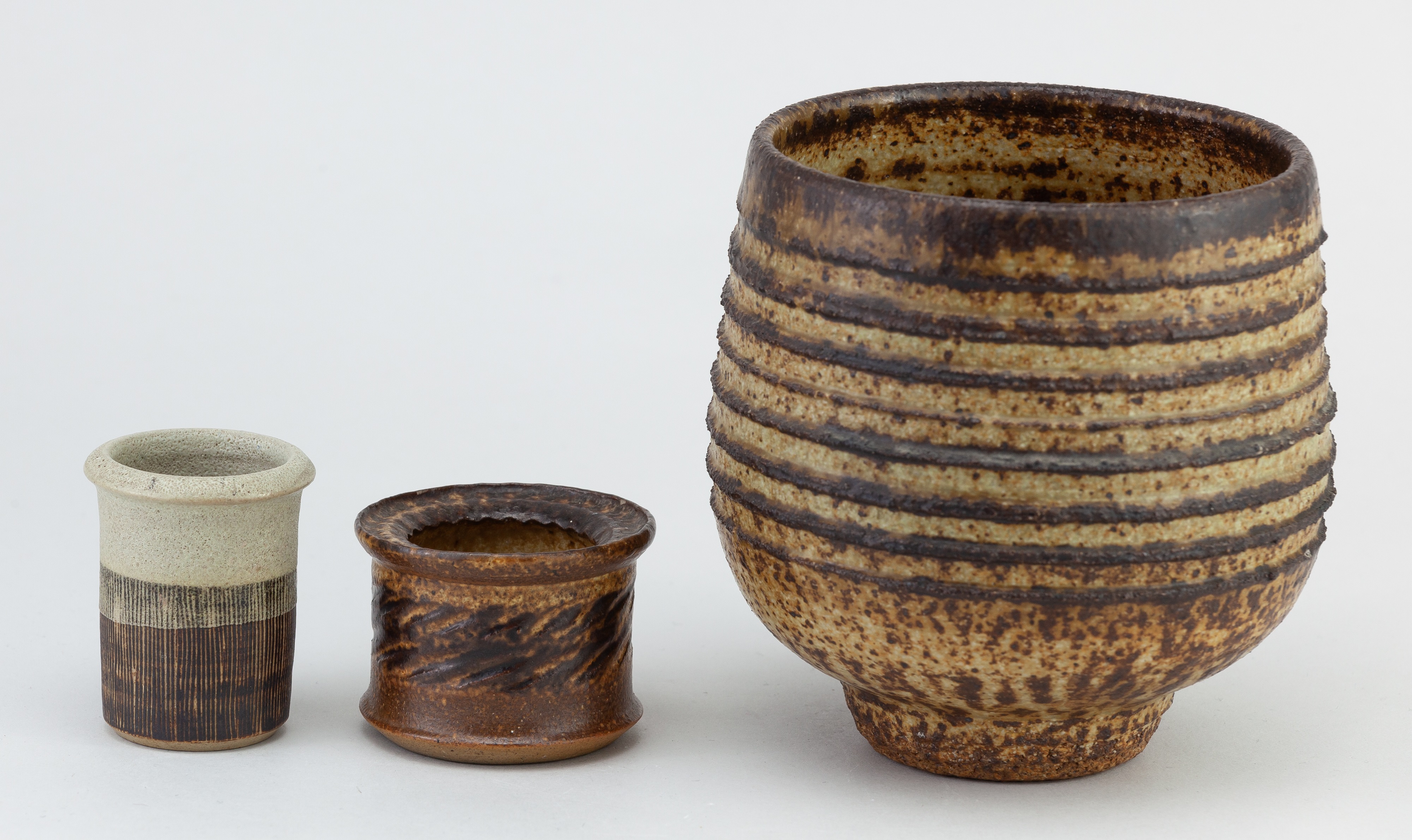 Ray Pottery Lot 336 - RAY MARSHALL (1913-1986); a deep stoneware