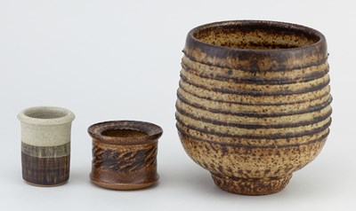 Lot 336 - RAY MARSHALL (1913-1986); a deep stoneware...