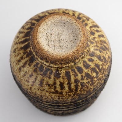 Lot 336 - RAY MARSHALL (1913-1986); a deep stoneware...