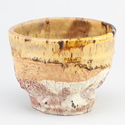 Lot 377 - SIMON CARROLL (1964-2009); an earthenware...