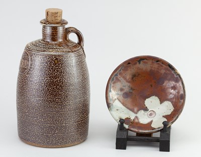 Lot 223 - JOHN MALTBY (1936-2020); an early salt glazed...