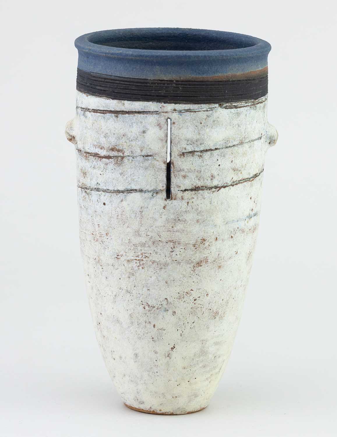 Lot 227 - JUDITH GILMOUR (1937-2003); a lugged stoneware...