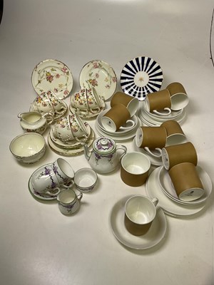 Lot 181 - SUSIE COOPER; a Wedgwood coffee set in the...