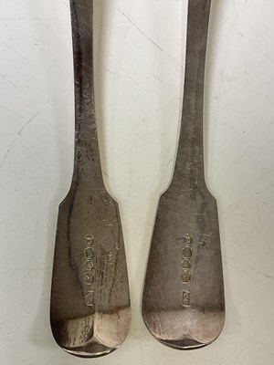 Lot 461 - CLEMENT CHEESE; a pair of George IV hallmarked...