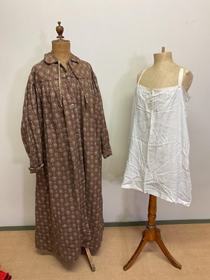 Lot 117 - Vintage clothing comprising a handmade lady's...