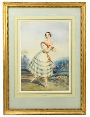 Lot 1003 - SARAH BIFFIN (BIFFEN) (1784-1850); watercolour,...