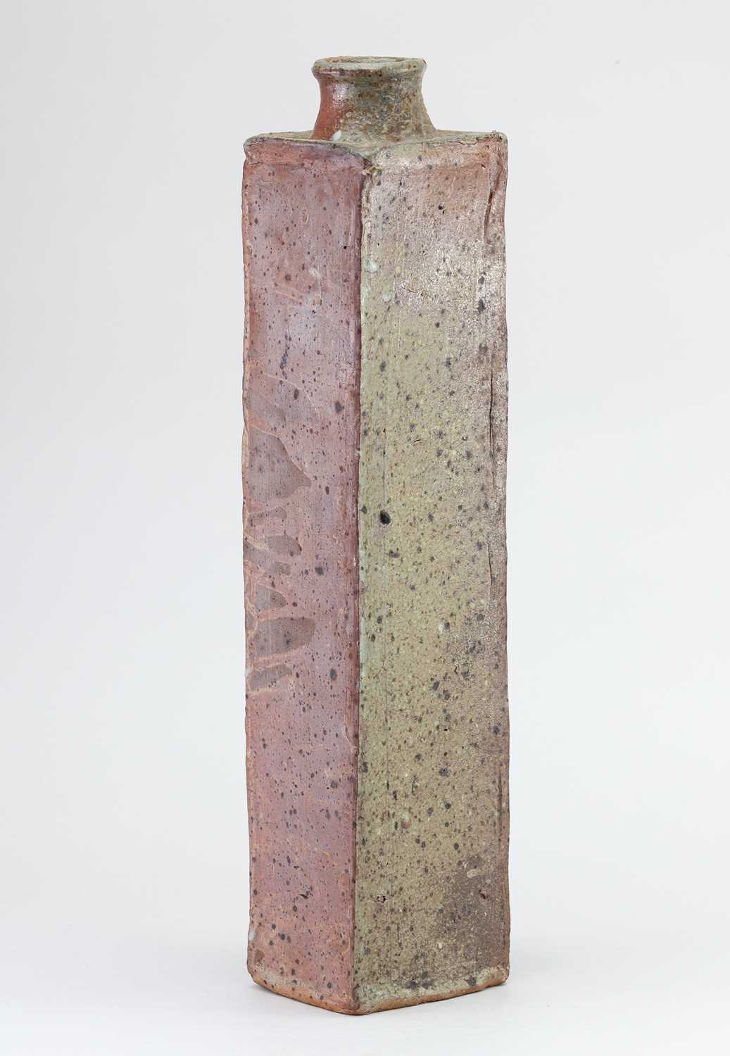 Lot 116 - CHUCK SCHWARTZ (1935-2019); a tall square wood...