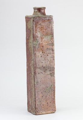 Lot 116 - CHUCK SCHWARTZ (1935-2019); a tall square wood...