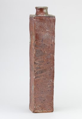 Lot 116 - CHUCK SCHWARTZ (1935-2019); a tall square wood...