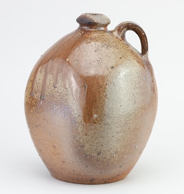 Lot 385 - SVEND BAYER (born 1946); a square wood fired...