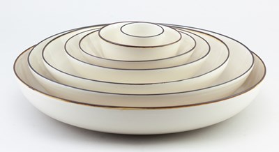 Lot 138 - DANIEL SMITH; a nest of seven porcelain bowls...