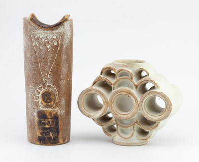 Lot 64 - BERNARD ROOKE (born 1938); a stoneware...