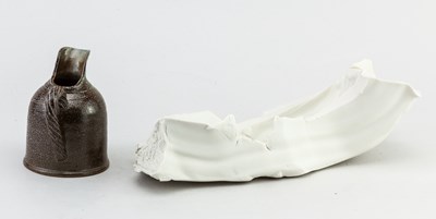 Lot 337 - REBECCA HARVEY; 'Fissure', a freeform torn...
