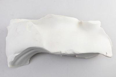 Lot 337 - REBECCA HARVEY; 'Fissure', a freeform torn...