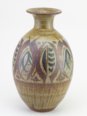 Lot 406 - VERA TOLLOW (born 1931); a large stoneware...