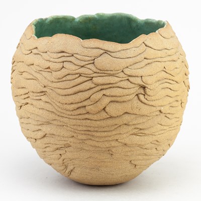 Lot 247 - LISA LINSDELL; 'Hornet's Nest', a stoneware...