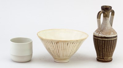 Lot 298 - MURIEL WRIGHT (1914-2003); a stoneware bowl...