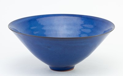 Lot 393 - TESSA FUCHS (1936-2012); a conical earthenware...