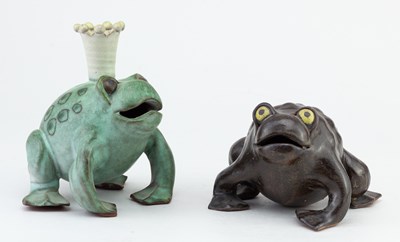 Lot 395 - TESSA FUCHS (1936-2012); 'King Frog', an...