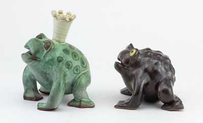 Lot 395 - TESSA FUCHS (1936-2012); 'King Frog', an...