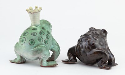 Lot 395 - TESSA FUCHS (1936-2012); 'King Frog', an...