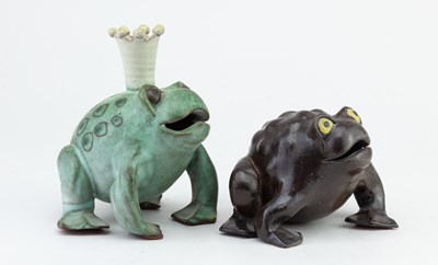 Lot 395 - TESSA FUCHS (1936-2012); 'King Frog', an...