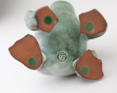 Lot 395 - TESSA FUCHS (1936-2012); 'King Frog', an...