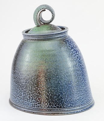 Lot 189 - JANE HAMLYN (born 1940); a large salt glazed...