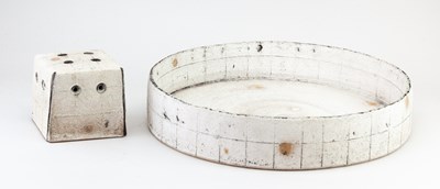 Lot 40 - ANDRE HESS (born 1961); a large earthenware...