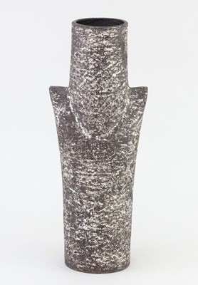 Lot 101 - CHRIS CARTER (born 1945); a stoneware totemic...