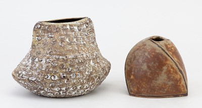 Lot 98 - CHRIS CARTER (born 1945); a stoneware double...