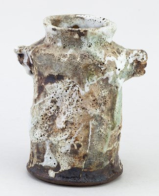 Lot 13 - AKI MORIUCHI (born 1947); a stoneware vessel...