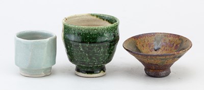 Lot 9 - AKI MORIUCHI (born 1947); a stoneware cup...